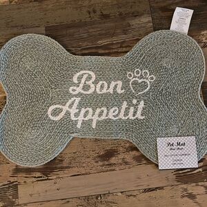 Pet mat rug ! Bone shape